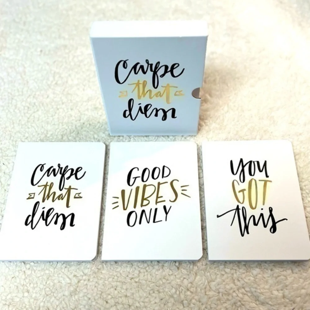 Slant “Carpe That’s Diem” Gift Boxed Mini Journal Set of 3